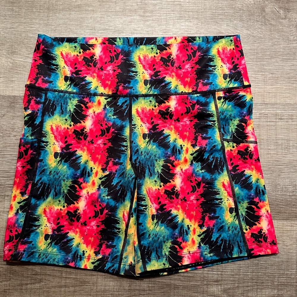 CVG Vibrant Tie-Dye Women's Shorts